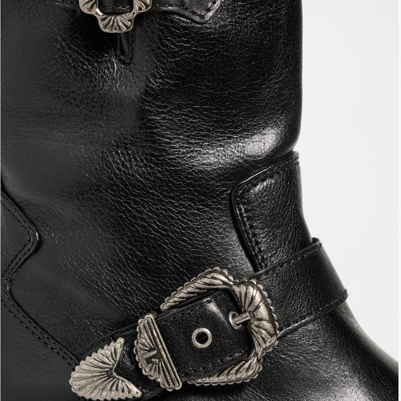 New! Larroude Hardy Moto‎ Leather Boots Sz 8 $450 - Picture 7 of 14